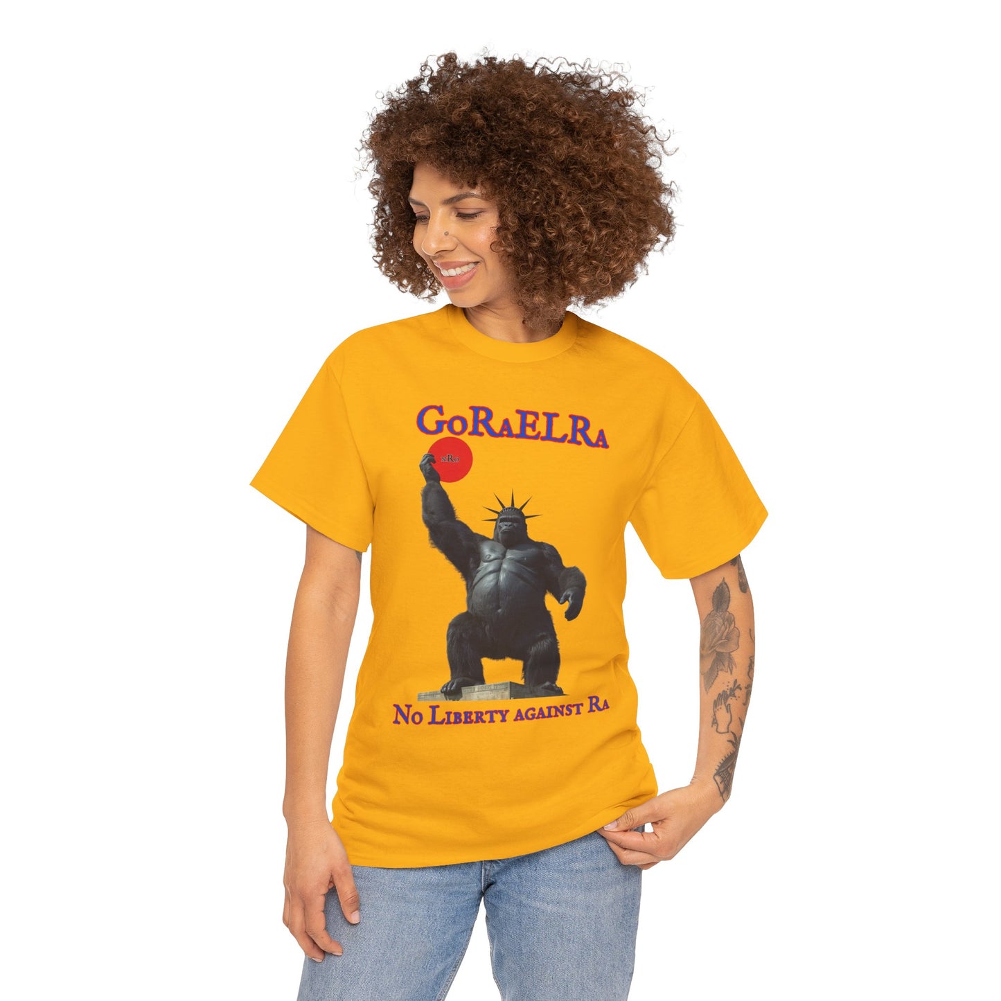 GoRaElRa No Liberty Against Ra - Vintage classic soundlogic Tee