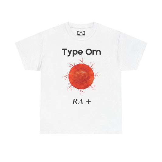 Type Om RA+ front Access Denied I Tethered 888 back Graphic Unisex T-Shirt, Casual Style, Statement Tee, Unique Gift, Streetwear Fashion, Everyday Comfort
