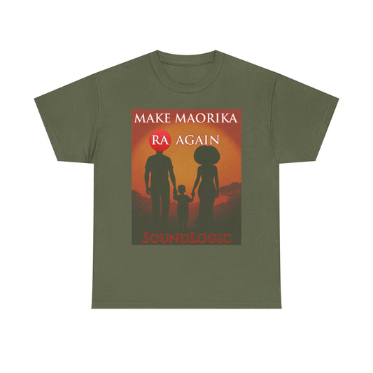 Make MaOrIKa Ra again Front Mathor on back Graphic Unisex T-Shirt, Casual Style, Statement Tee, Unique Gift, Streetwear Fashion, Everyday Comfort