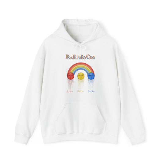 RaEnBaOm Hoodie — "RaEdOriBaKa" Retro Logo Sweatshirt
