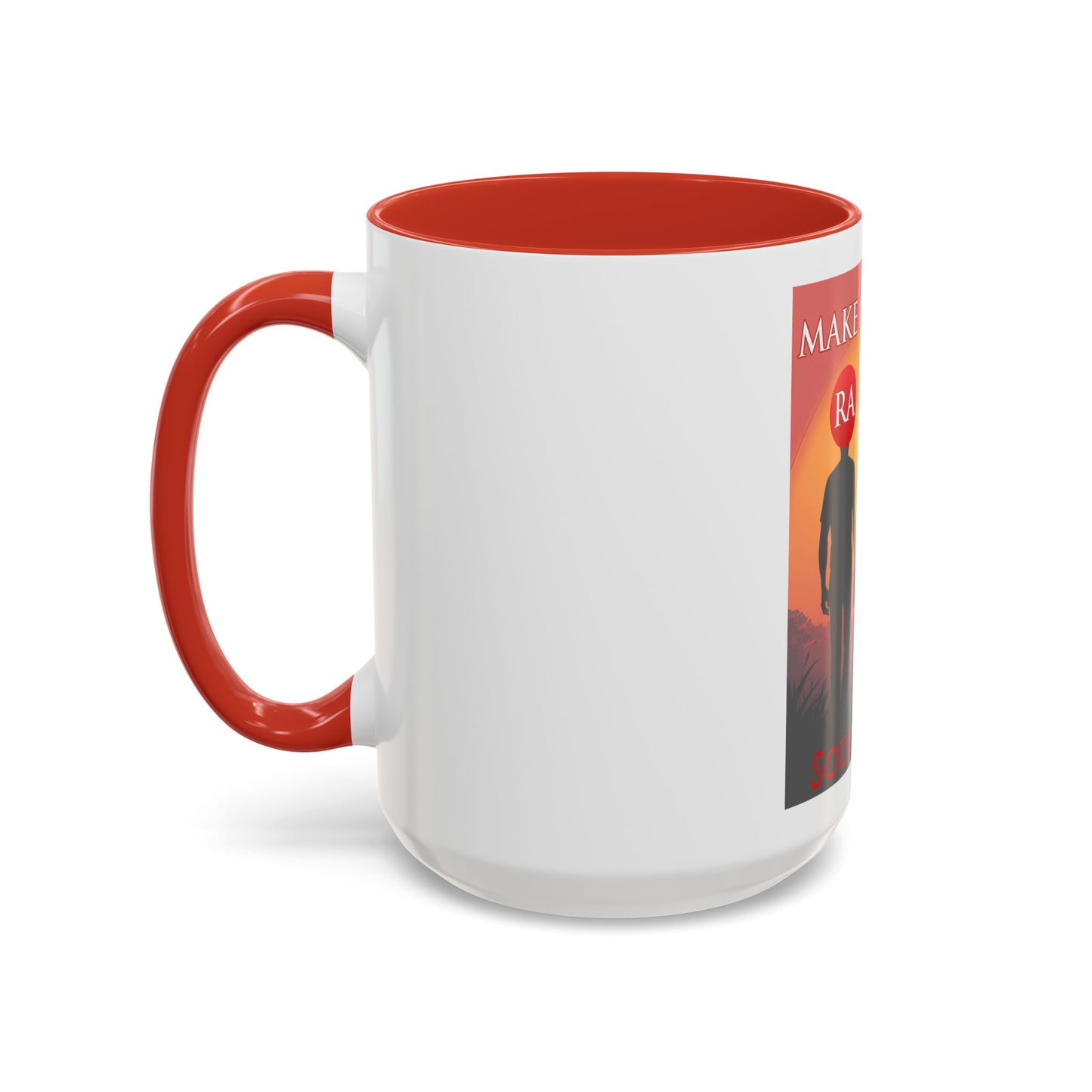 Mak MaOrIKa Ra again Ceramic Mug Celebrate the second coming of the Red Giant SaOn God Ra. Gift for Fans, Collectors, and Summer Vibes