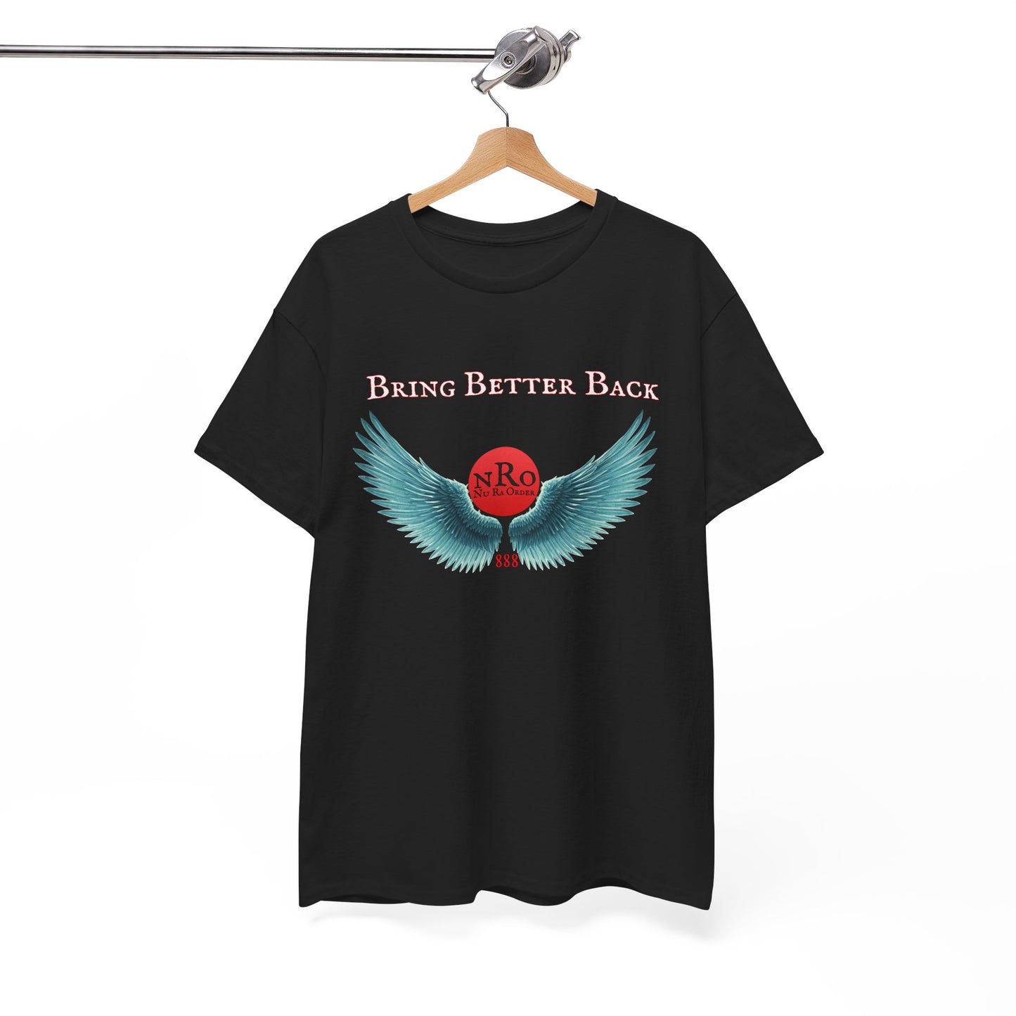 NRO NU Ra Order Bring Better Back wings of Ra Graphic Unisex T-Shirt, Casual Style, Statement Tee, Unique Gift, Streetwear Fashion, Everyday Comfort