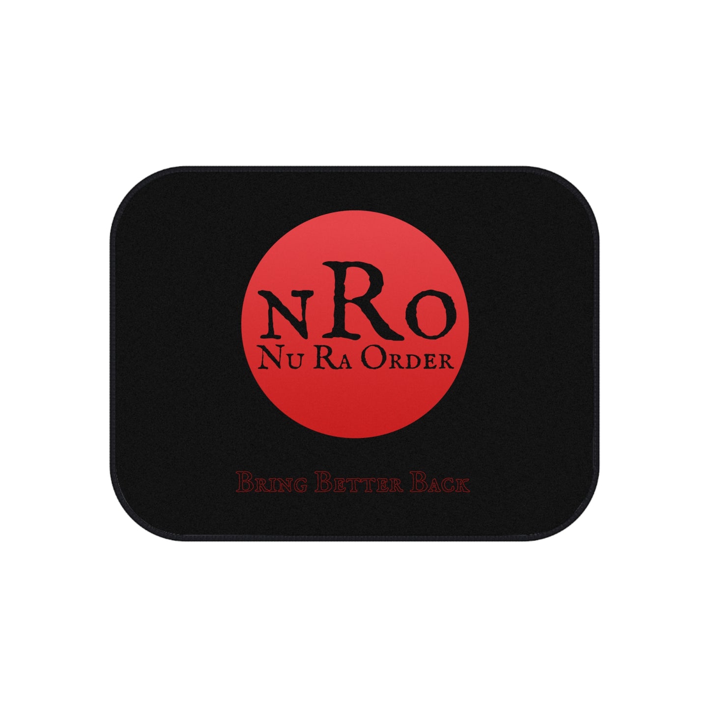 Nu Ra Order -Bring better back -Custom Car Mats Set, Durable Vehicle Floor Mats, Stylish Auto Accessories, Perfect for Gifts and Home Decor