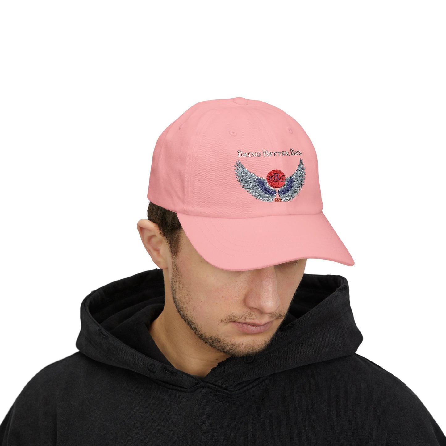 NRO Bring Better Back wings of Ra, Trendy Hat, Summer Fashion Accessory, Gift for Dads, Casual Dad Cap, Make America Again Cap