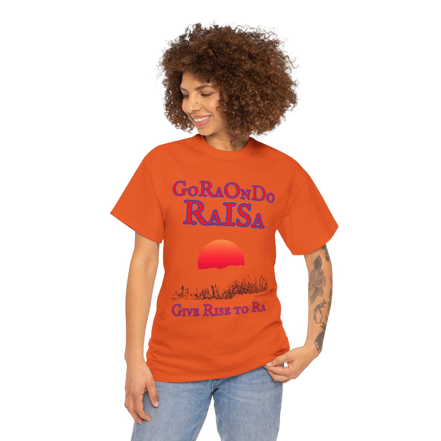 GoRaOnDo Give Rise to Ra - Vintage classic soundlogic Tee