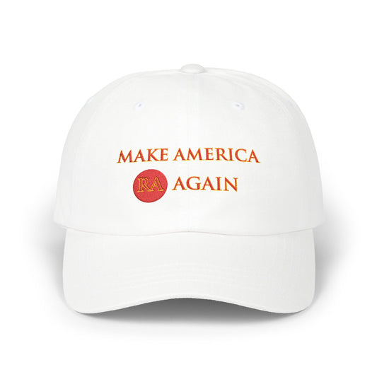 Make America Ra Again Stylish Dad Cap, Trendy Dad Hat, Summer Fashion Accessory, Gift for Dads, Casual Dad Cap, Make America Again Cap