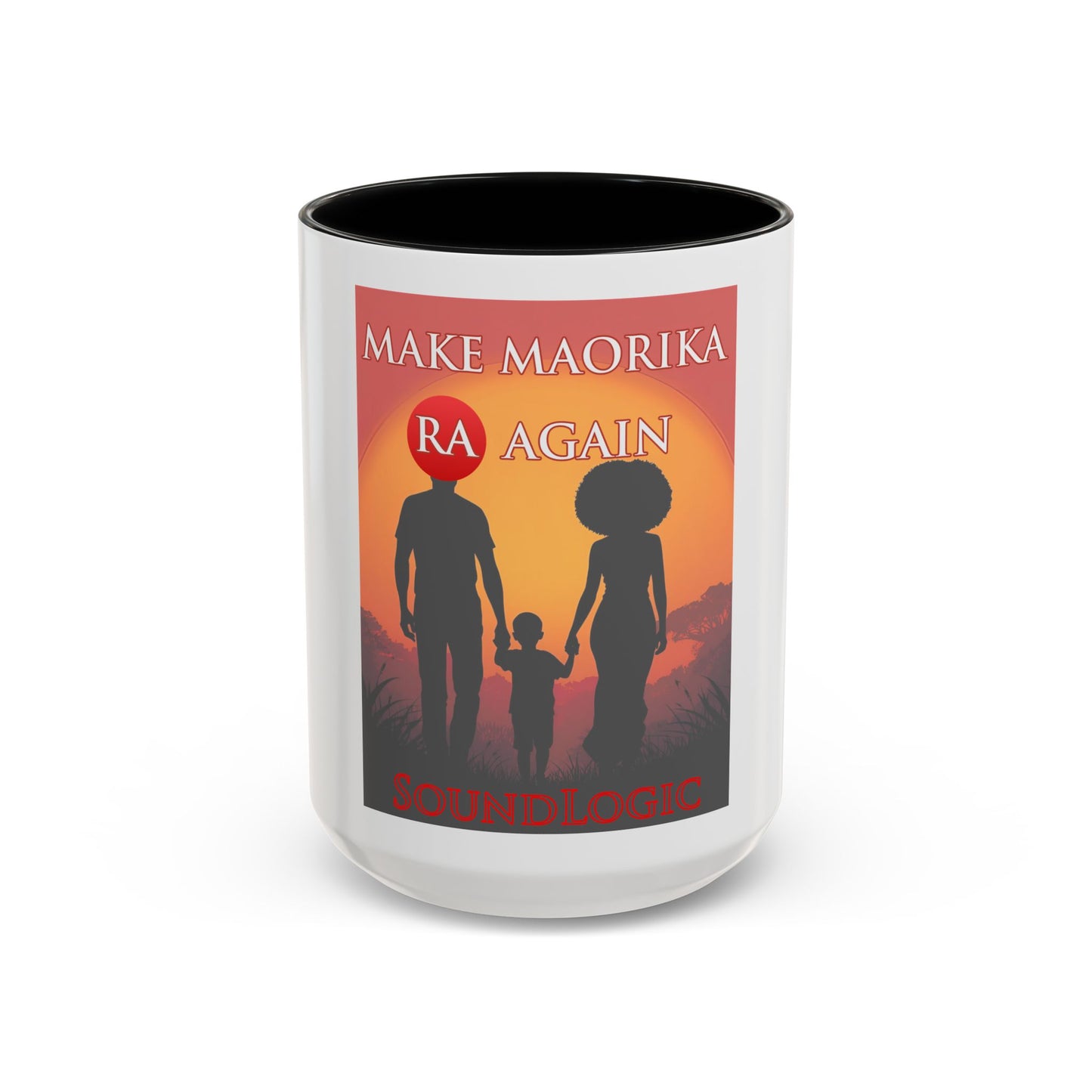 Mak MaOrIKa Ra again Ceramic Mug Celebrate the second coming of the Red Giant SaOn God Ra. Gift for Fans, Collectors, and Summer Vibes