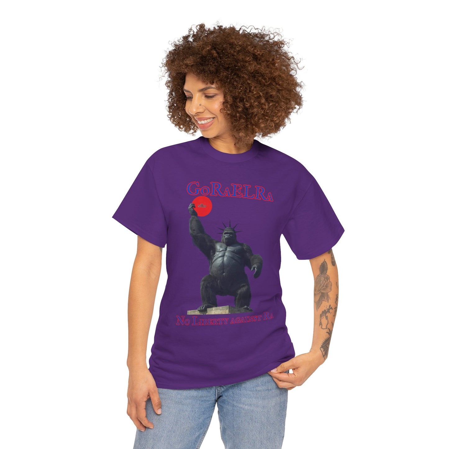 GoRaElRa No Liberty Against Ra - Vintage classic soundlogic Tee