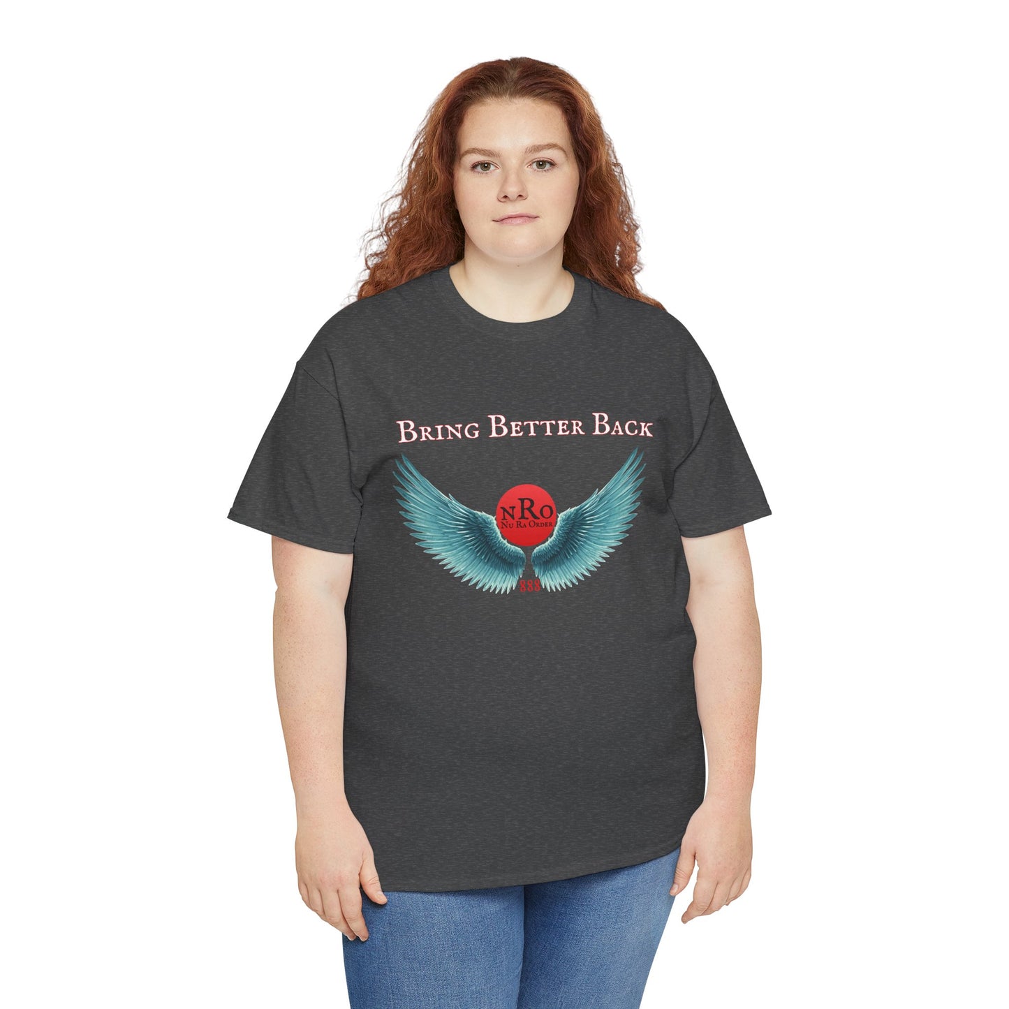 NRO NU Ra Order Bring Better Back wings of Ra Graphic Unisex T-Shirt, Casual Style, Statement Tee, Unique Gift, Streetwear Fashion, Everyday Comfort