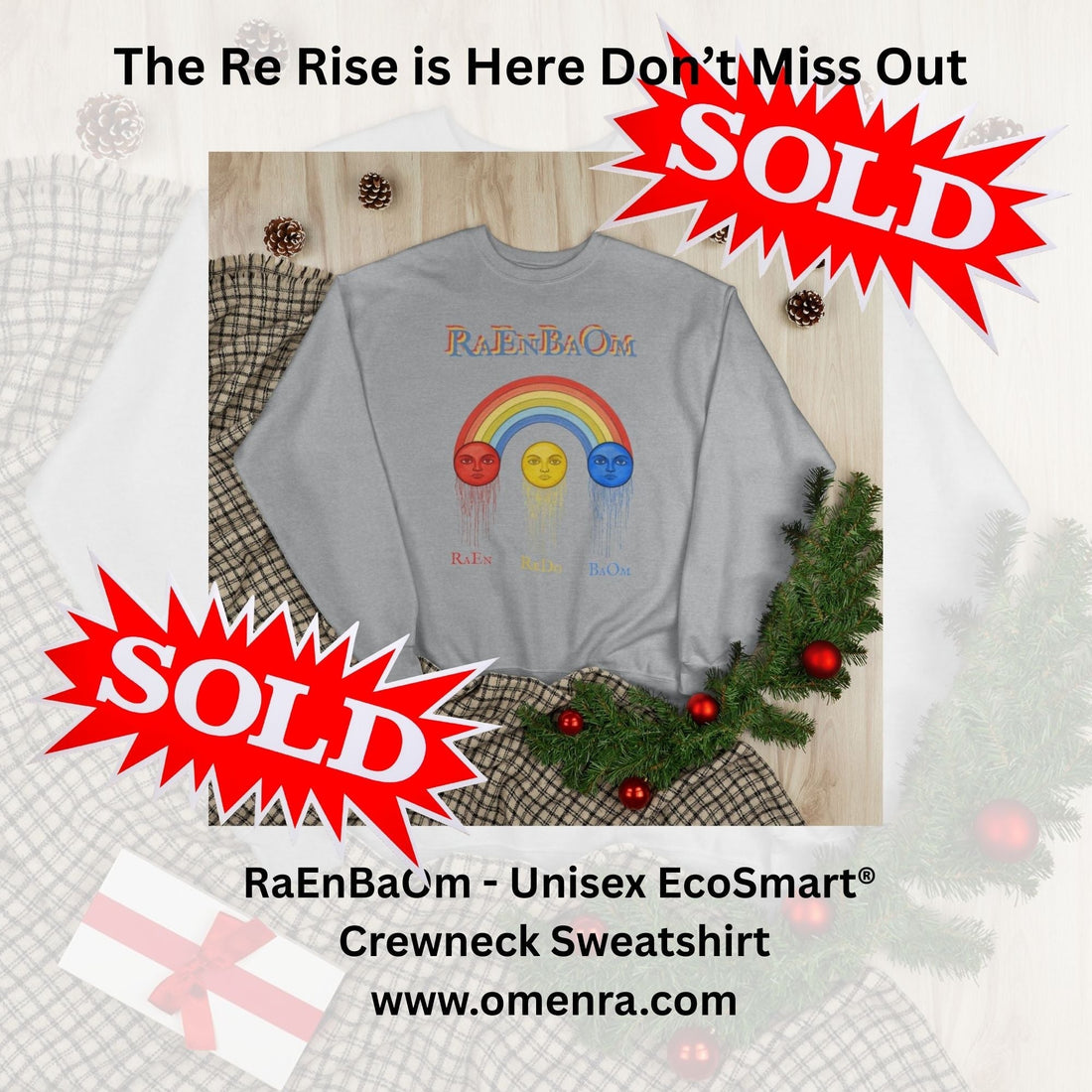 Just Sold - RaEnBaOm - Unisex EcoSmart® Crewneck Sweatshirt