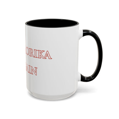 Make MaOrIKa Ra  again    Ceramic Mug Celebrate the second coming of the Red Giant SaOn God Ra. Gift for Fans, Collectors, and Summer Vibes