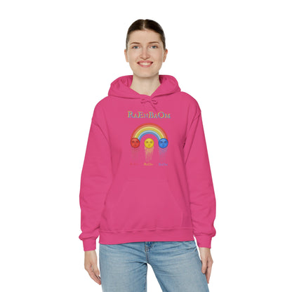 RaEnBaOm  Hoodie — "RaEdOriBaKa" Retro Logo Sweatshirt