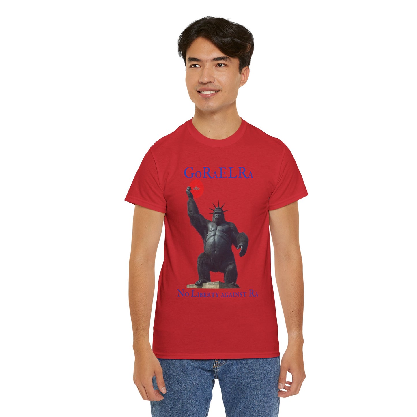 GoRaElRa No Liberty Against Ra   - Vintage classic soundlogic Tee