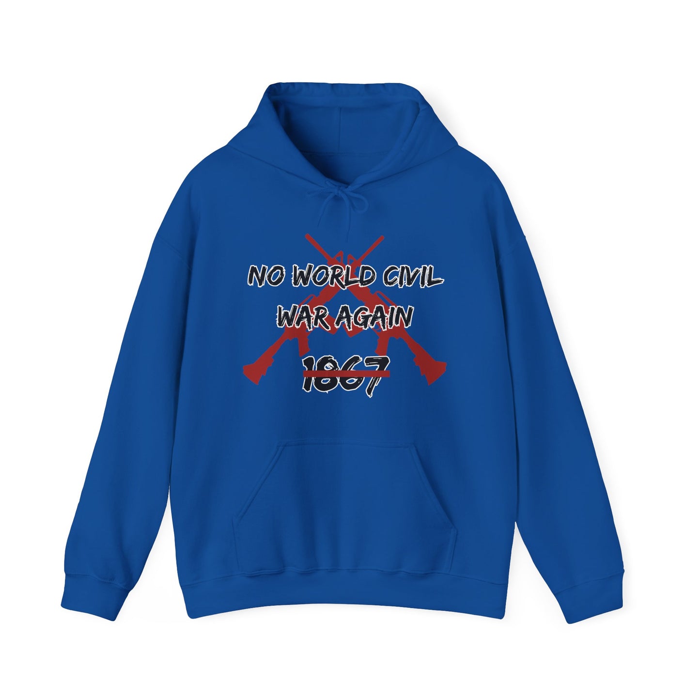 No World Civil War again 1867   Nu Ra Order Bring Bettor Back  Hoodie — "RaEdOriBaKa" Retro Logo Sweatshirt