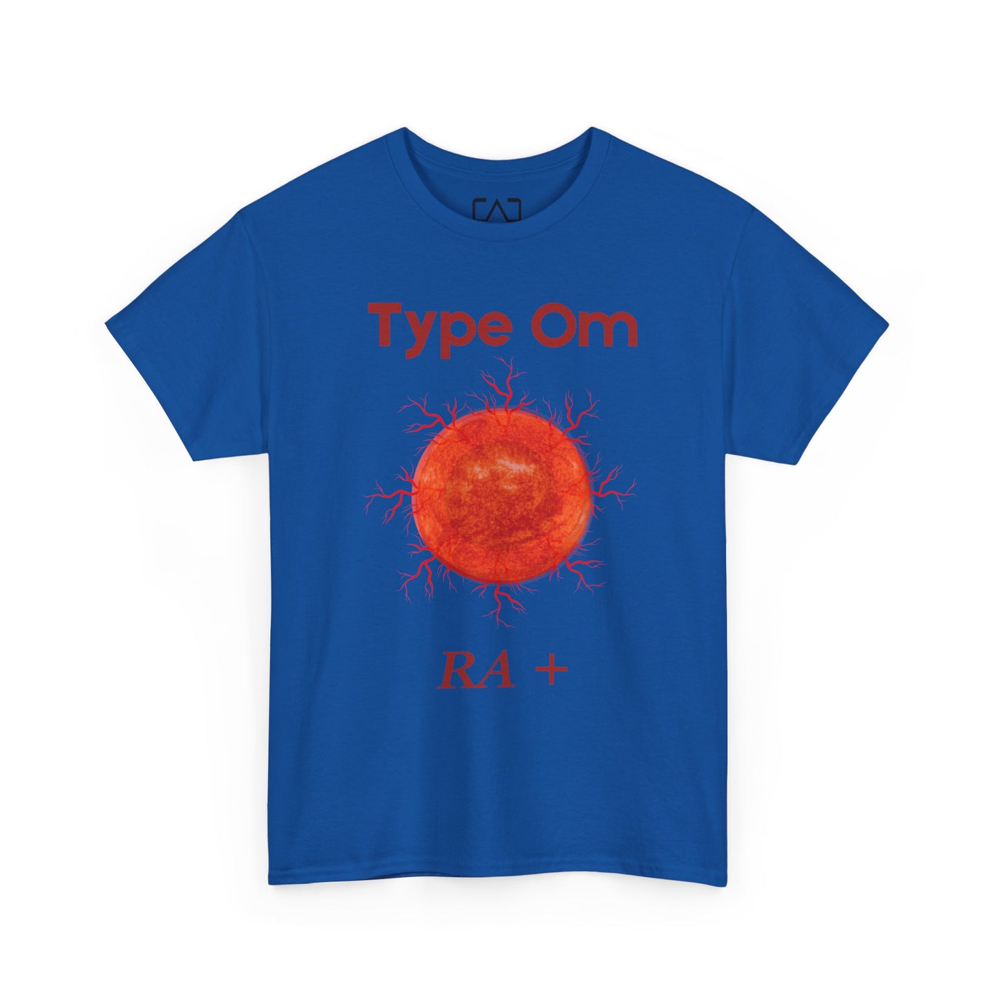 Type Om RA+ front  Access Denied I Tethered 888 back Red font Graphic Unisex T-Shirt, Casual Style, Statement Tee, Unique Gift, Streetwear Fashion, Everyday Comfort