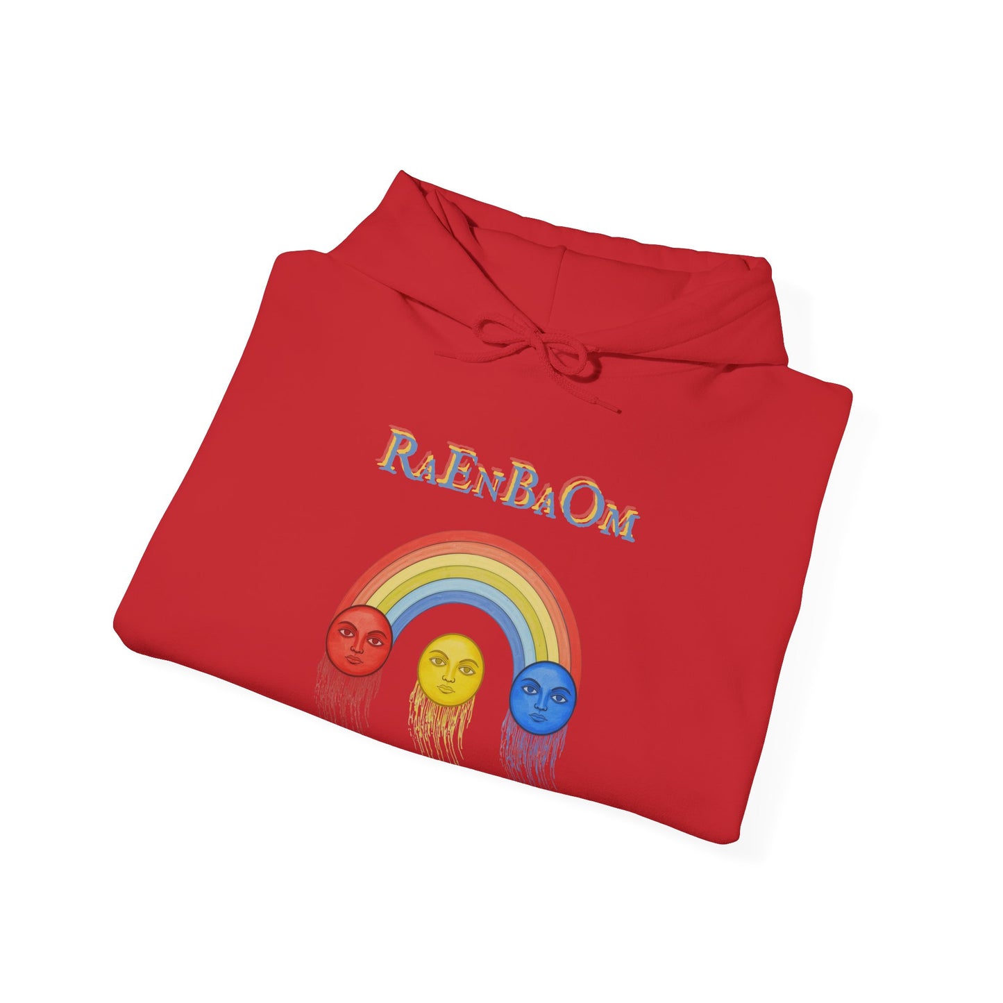 RaEnBaOm  Hoodie — "RaEdOriBaKa" Retro Logo Sweatshirt