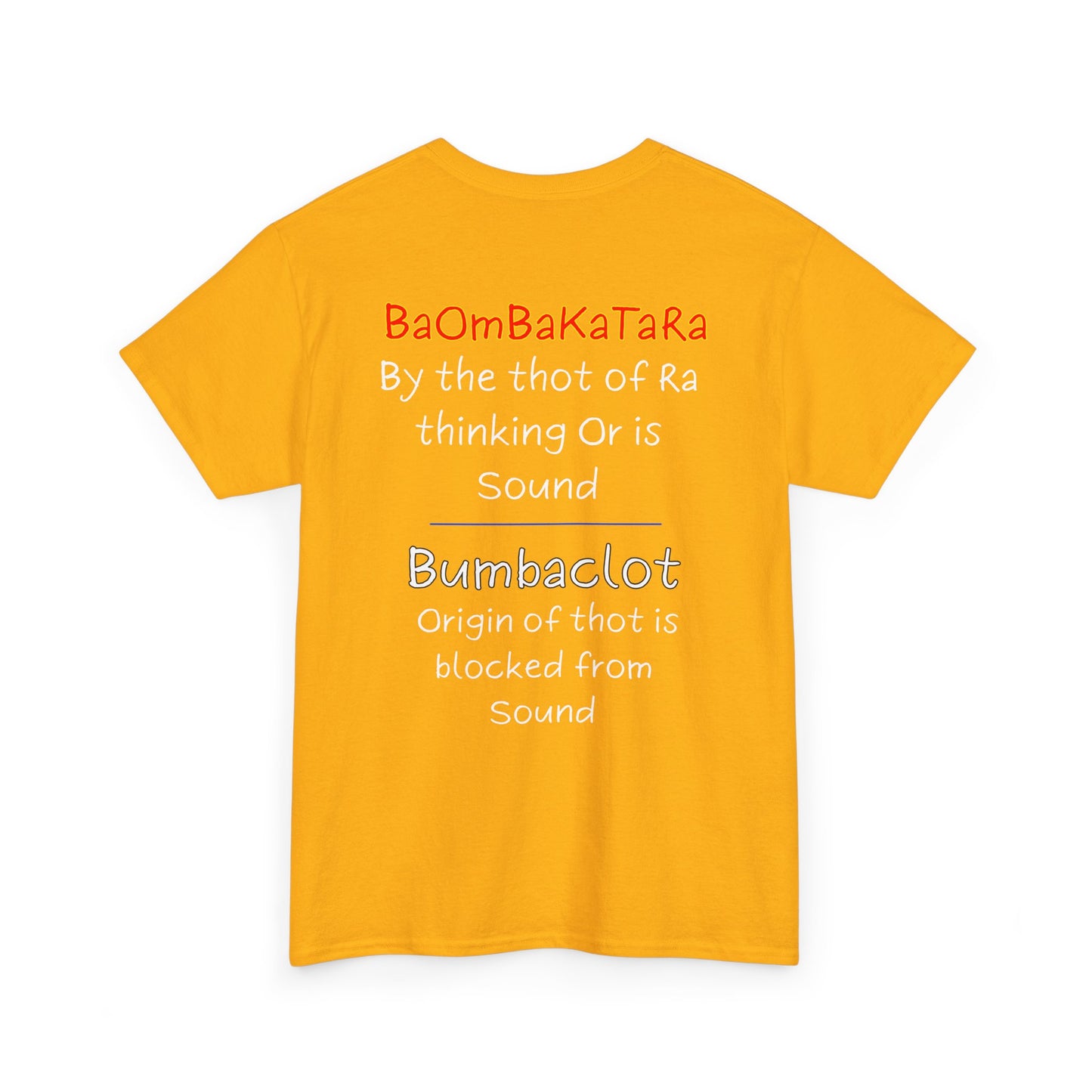 BaOmBaKaTaRa  shirt- Vintage classic soundlogic Tee   version 2