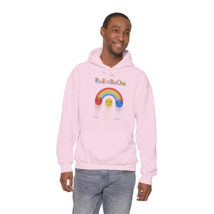 RaEnBaOm  Hoodie — "RaEdOriBaKa" Retro Logo Sweatshirt