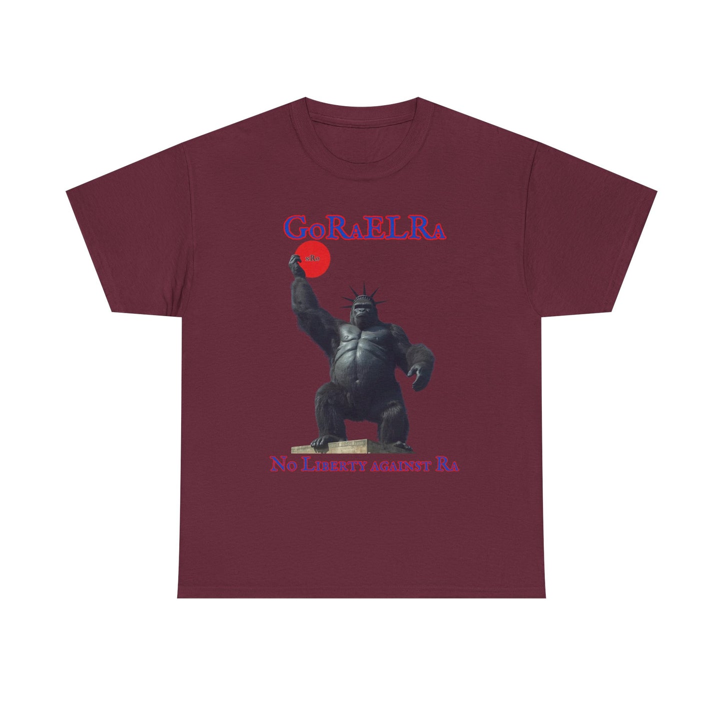 GoRaElRa No Liberty Against Ra   - Vintage classic soundlogic Tee