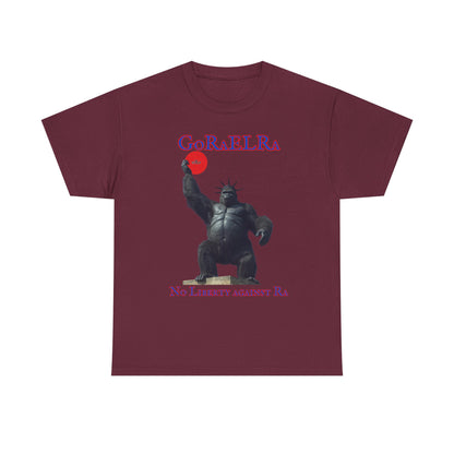 GoRaElRa No Liberty Against Ra   - Vintage classic soundlogic Tee