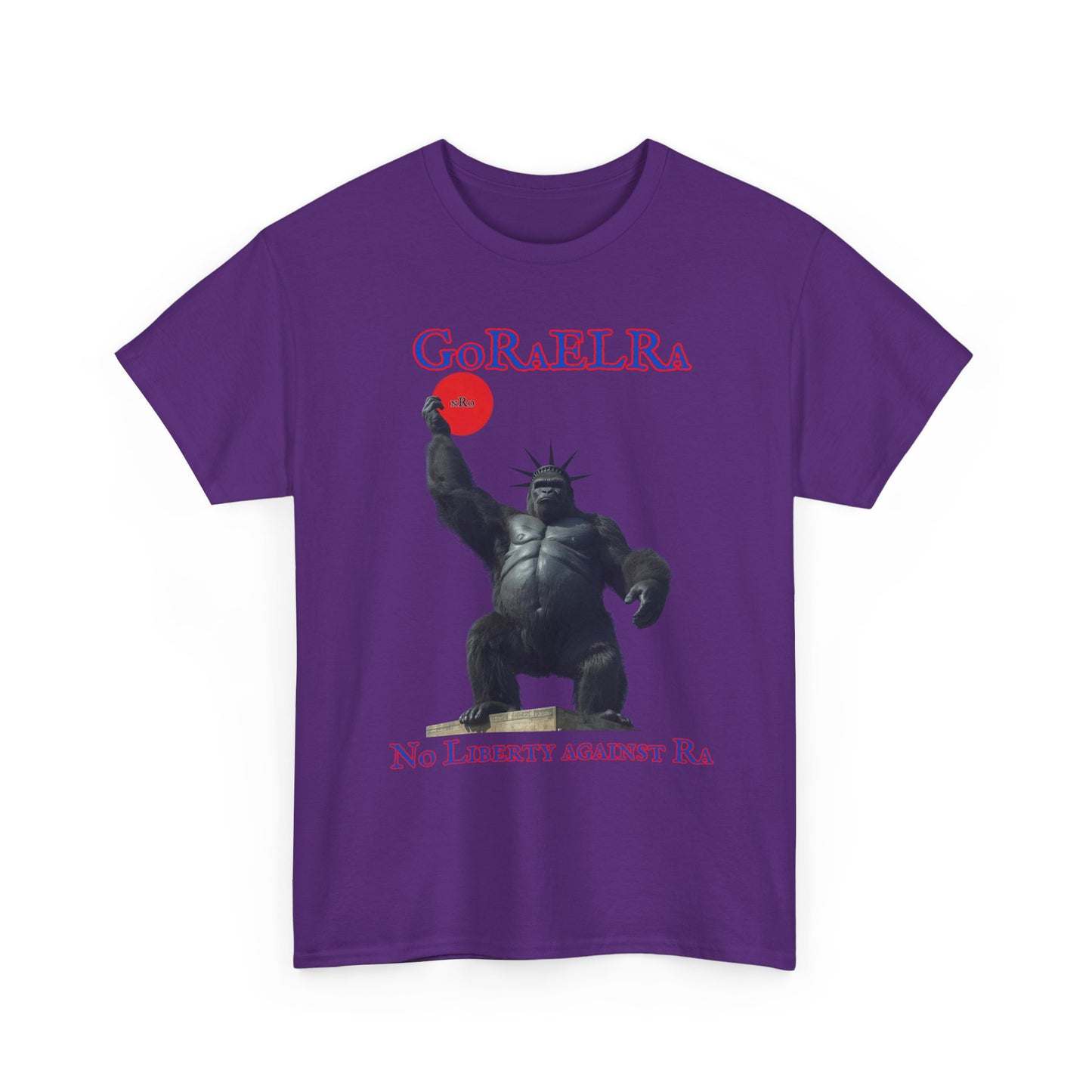 GoRaElRa No Liberty Against Ra   - Vintage classic soundlogic Tee