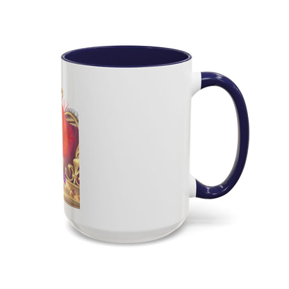 Type OM - Ra+    Ceramic Mug Celebrate the second coming of the Red Giant SaOn God Ra. Gift for Fans, Collectors, and Summer Vibes