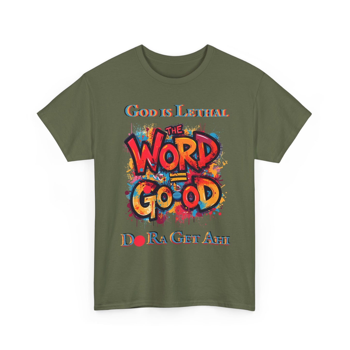 The word = Go- od – Do Ra Get AHi - Vintage classic soundlogic Tee