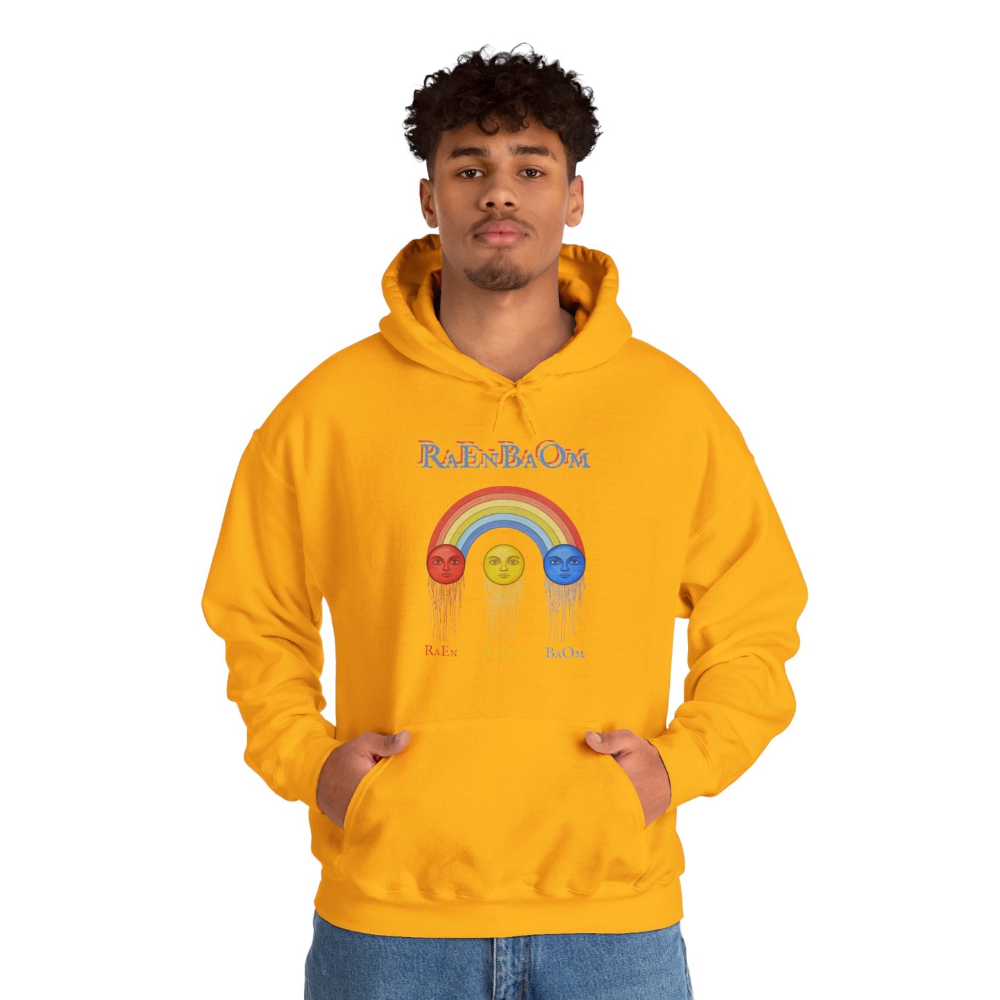 RaEnBaOm  Hoodie — "RaEdOriBaKa" Retro Logo Sweatshirt