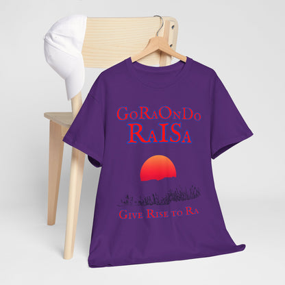 GoRaOnDo Give Rise to Ra   - Vintage classic soundlogic Tee
