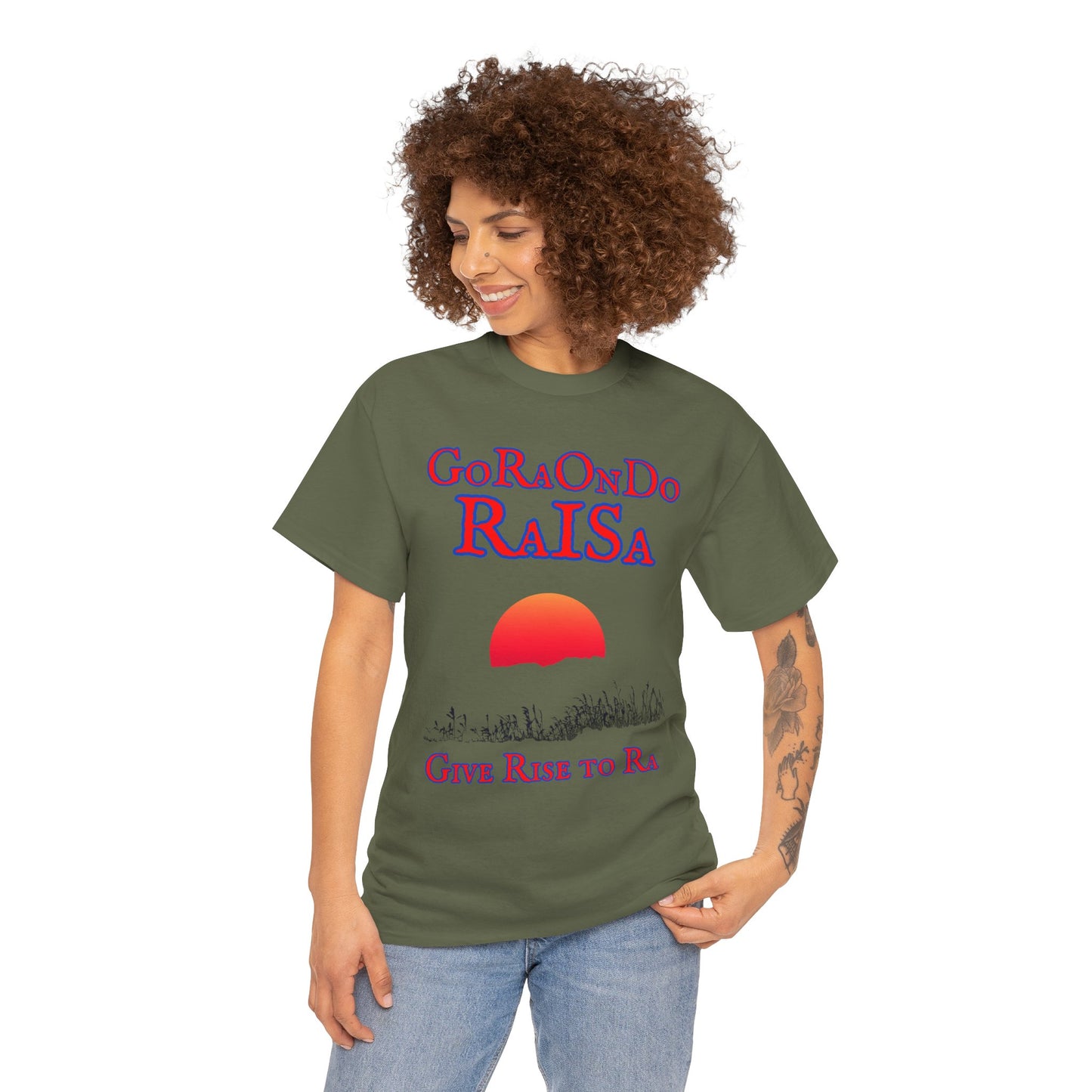 GoRaOnDo Give Rise to Ra   - Vintage classic soundlogic Tee