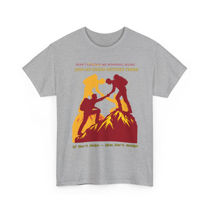 Don't grudge me winning alone -join my grind getting there - Vintage classic soundlogic Tee  Vintage SoundLogic Tee