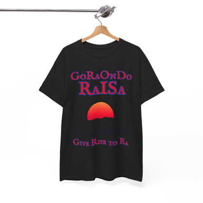 GoRaOnDo Give Rise to Ra   - Vintage classic soundlogic Tee