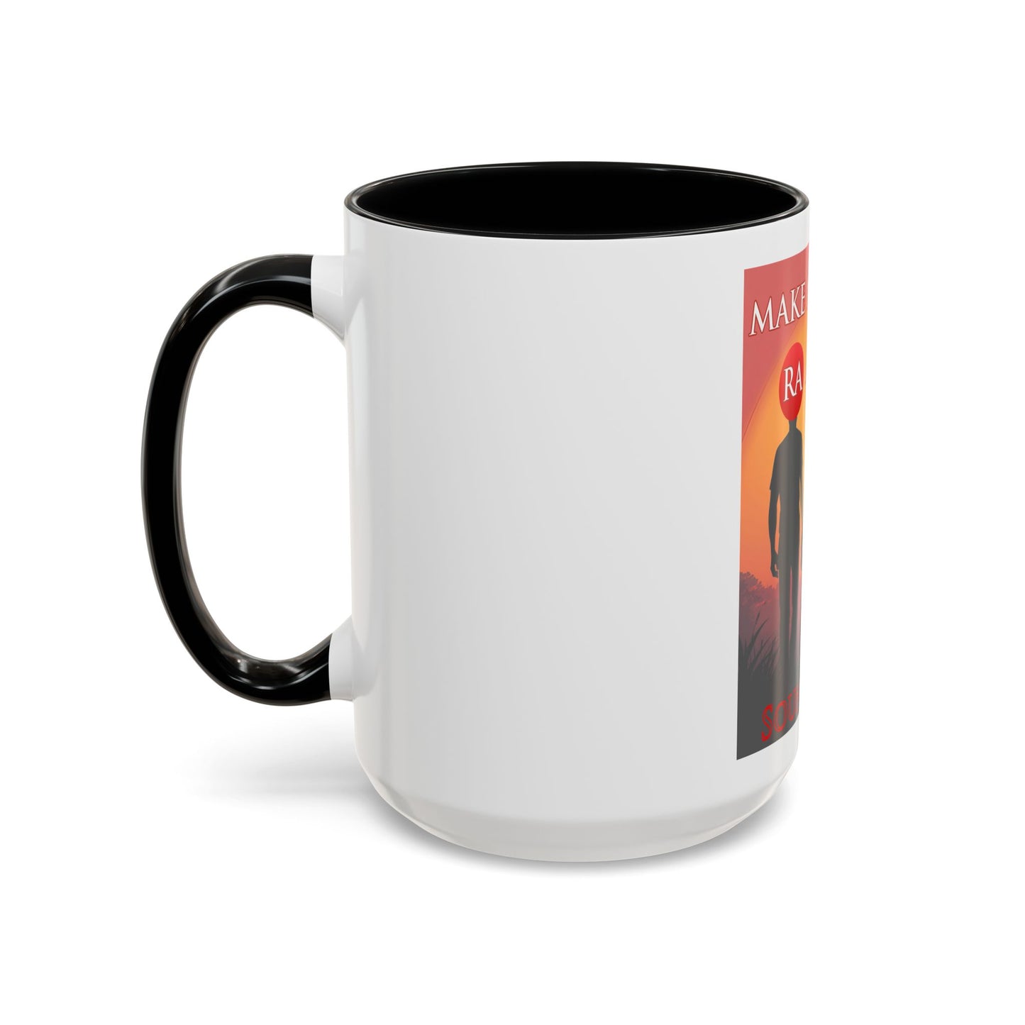 Mak MaOrIKa Ra again    Ceramic Mug Celebrate the second coming of the Red Giant SaOn God Ra. Gift for Fans, Collectors, and Summer Vibes