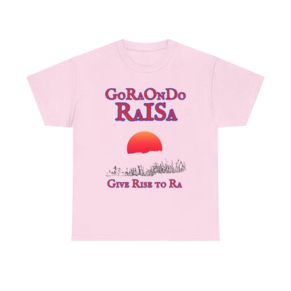 GoRaOnDo Give Rise to Ra   - Vintage classic soundlogic Tee