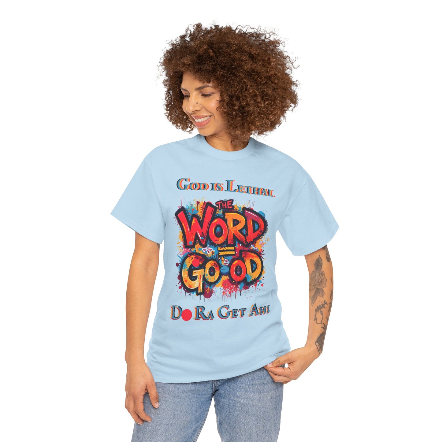 The word = Go- od – Do Ra Get AHi - Vintage classic soundlogic Tee