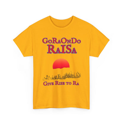 GoRaOnDo Give Rise to Ra   - Vintage classic soundlogic Tee