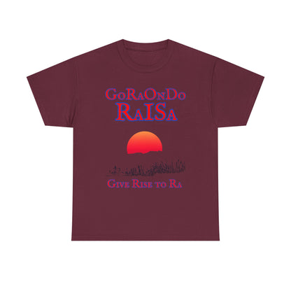GoRaOnDo Give Rise to Ra   - Vintage classic soundlogic Tee