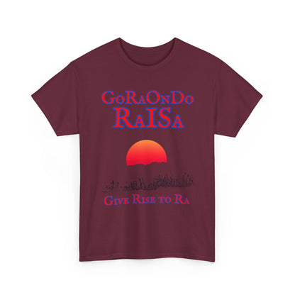 GoRaOnDo Give Rise to Ra   - Vintage classic soundlogic Tee