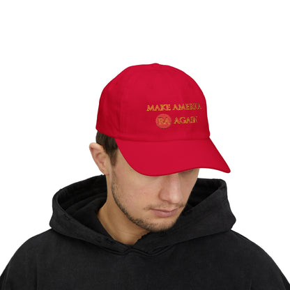 Make America Ra Again Stylish Dad Cap, Trendy Dad Hat, Summer Fashion Accessory, Gift for Dads, Casual Dad Cap, Make America Again Cap