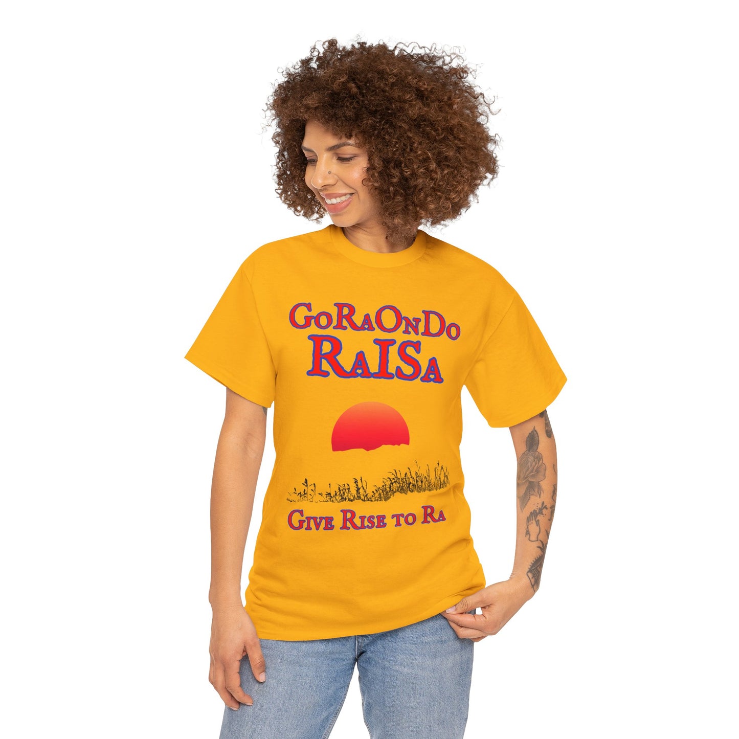 GoRaOnDo Give Rise to Ra   - Vintage classic soundlogic Tee