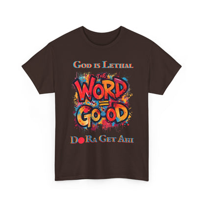 The word = Go- od – Do Ra Get AHi - Vintage classic soundlogic Tee
