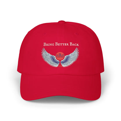 NRO Bring Better Back wings of Ra, Trendy  Hat, Summer Fashion Accessory, Gift for Dads, Casual Dad Cap, Make America Again Cap