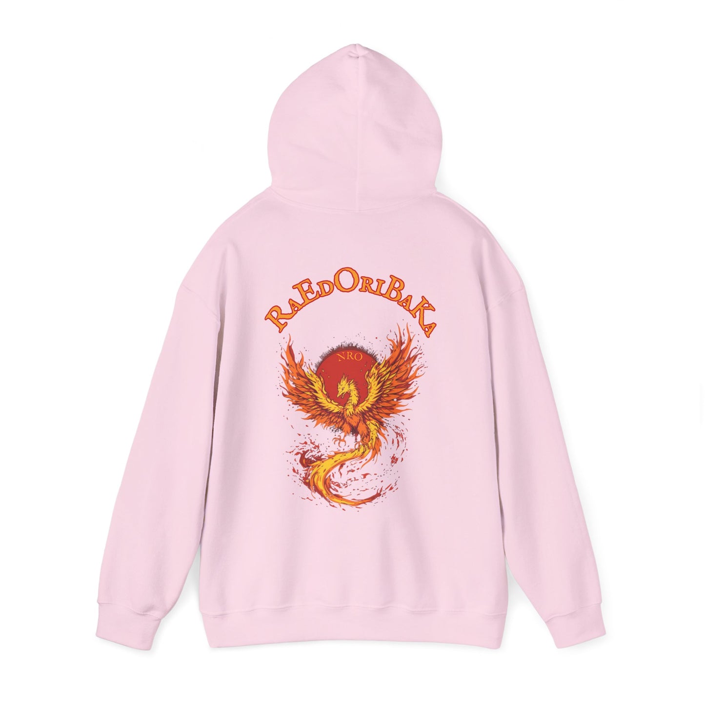 El BaKA RaEdOrIBaKa Phoenix Graphic Hoodie — "RaEdOriBaKa" Retro Logo Sweatshirt