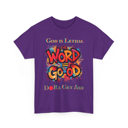The word = Go- od – Do Ra Get AHi - Vintage classic soundlogic Tee