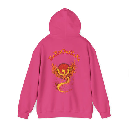 El BaKA RaEdOrIBaKa Phoenix Graphic Hoodie — "RaEdOriBaKa" Retro Logo Sweatshirt