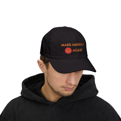 Make America Ra Again Stylish Dad Cap, Trendy Dad Hat, Summer Fashion Accessory, Gift for Dads, Casual Dad Cap, Make America Again Cap