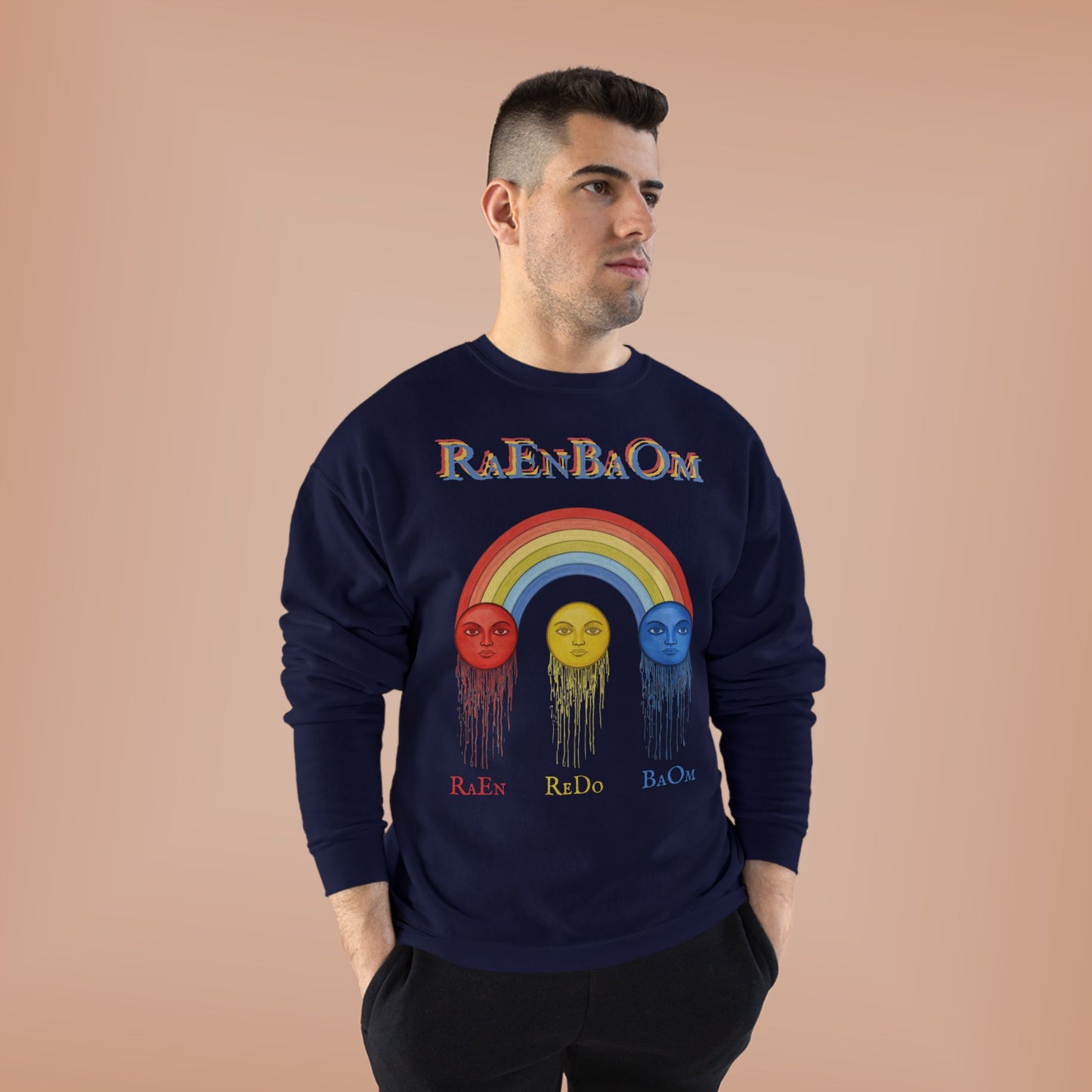 RaEnBaOm - Unisex EcoSmart® Crewneck Sweatshirt