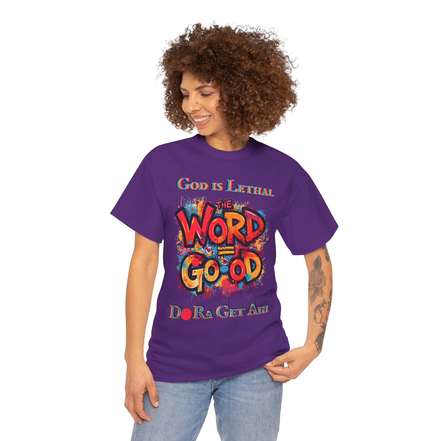 The word = Go- od – Do Ra Get AHi - Vintage classic soundlogic Tee