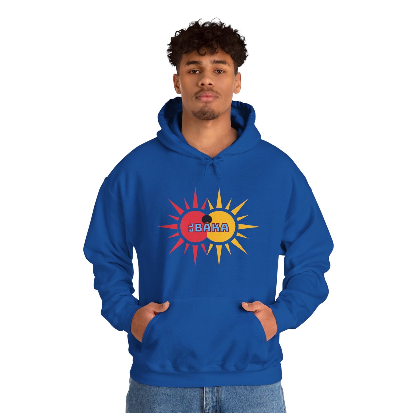 El BaKA RaEdOrIBaKa Phoenix Graphic Hoodie — "RaEdOriBaKa" Retro Logo Sweatshirt