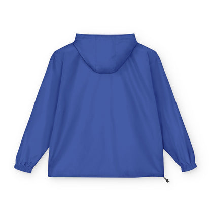 iNa Z Orange Packable Anorak Jacket with Floral Crest